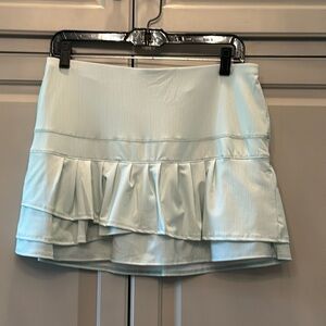 Lucky in love tennis skirt. New with tags. Longer length.